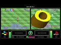 International Superstar Soccer Deluxe (SNES vs PlayStation) Side by Side Comparison | VCDECIDE