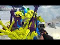 KICKING ALL ZOONOMALY and TITAN BOSSES POPPY PLAYTIME 3 in GIANT SKY TOWER - Garry's Mod