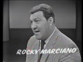 Rocky Marciano - 1966 Australian TV Interview - Muhammad Ali