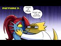 UNDERTALE REACT TO SHIPS | UNDYNE X ALPHYS?