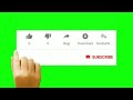 Top 30 | No Copyright, Green Screen Animated Subscribe Button | 100% Free Download