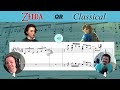 Is it ZELDA or CLASSICAL? Composers Take Quiz!