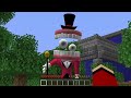 Why Creepy Triple House Head BECAME TITAN and ATTACK JJ and MIKEY ? - in Minecraft Maizen