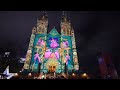 Sydney Christmas lights St Mary's Cathedral Christmas 2023