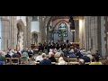 Blackburn Chamber Choir sing the motet 'Ecce sacerdos magnus' by Bruckner, in Blackburn Cathedral.