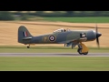 Hawker Sea Fury & Grumman Bearcat - Bristol Centaurus & Pratt & Whitney R2800 engines together.