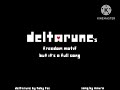 FREEDOM HOWLS IN THE AIR. // Deltarune's Freedom Motif but it's a full song // DELTARUNE fan song