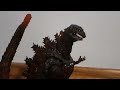 Shin Godzilla vs Godzilla Ultima epic battle stop motion