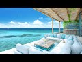 Coastal Cafe Chill - Bossa Nova Jazz Music & Ocean Waves Sounds For Mental Relaxation, Inner Calm