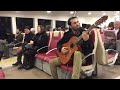 guitar man on the ship, Leyenda Asturias on the Ship