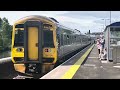 Trains return to Leven! ScotRail 158740 + 158714 Departing Leven - 2/06/24