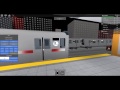 Driving An R142 (2) train At Subway Testing Remastered Game (w/ R110A/B Trains)