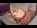 CAFE VLOG ☕️ Barista working at cafe in a peaceful morning, Hello Summer