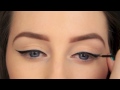 How to: Perfect Winged Eyeliner! (New Technique!)
