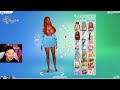 Styling Sims as Different Doll Aesthetics in The Sims 4 // Sims 4 Create a Sim Challenge (CC)