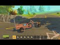 My first (kindof) successful warehouse raid. Scrap Mechanic Survival