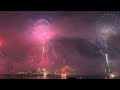 New York City Macy's 4th of July Fireworks 2024 on Hudson River from Hoboken, NJ