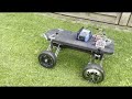 DIY robot base from broken Hoverboard / CNC & 3D Printer