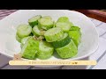Amazing Cucumber Slices Salad Recipe! How to make Easy Cucumber Salad? Best Cucumber Recipe Trend