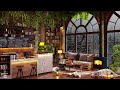 Soothing Jazz Instrumental Music for Studying, Work☕Relaxing Jazz Music at Cozy Coffee Shop Ambience