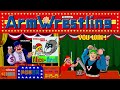 Arm Wrestling Nintendo Arcade 1985 - All Intros - Wins - Losses - Taunts