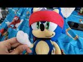 Sonic Plush: Crackles Meets Huge Sonic! 💙💯🔥