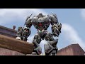 SFM - Optimus Prime vs Megatron and his Decepticons Transformers Fight Scene Animation