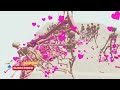 100x SKELETON + 2x GIANT vs 3x EVERY GOD - Totally Accurate Battle Simulator TABS