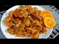 ഓറഞ്ച് ചിക്കൻ / Delicious orange chicken recipe / Crisps kitchen