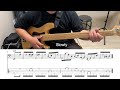 E7 Slap Basslick -Transcription