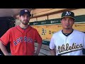 Astros  batboy and A's  batboy explain how they communicate what they want for lunch