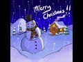 Holiday Snowman Scene - Export from Procreate