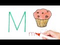[compilation]  Learn Alphabet A to Z Words with Drawing and Coloring | A for apple