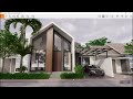 Sketchup House Design 16 (11x9 meter)+ Enscape 3.0 Realtime Rendering