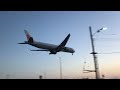 Air china Boeing 777-300er landing at LAX