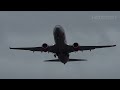 EPIC BAD WEATHER Plane Spotting UP CLOSE at Birmingham Airport [BHX/EGBB]