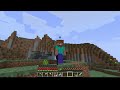 Minecraft v1.1 Long Play E303 (R40) - Building a Fort in the Extreme Hills Biome northeast of Banks