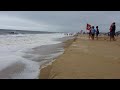 Waves Eating Beach Rehoboth Beach DE 7-20-2014