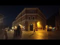 [Romania] Night Walk in Brasov - 4K HDR