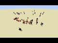 500 Wither Skeletons Vs 140 Piglin Brutes