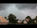 Big monsoon thunderstorm approaching