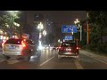 Driving on the road in Nan'an District, Chongqing, China at night4K