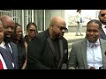 Isaac Hayes family, attorneys speak after hearing on Donald Trump lawsuit