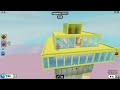 DESTROYING GIANT JENGA TOWER IN ROBLOX!