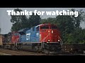 A fun day railfanning on the Lehigh Line! Feat NS 1068, CSX Dash-9s and more!