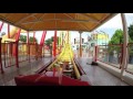 AWESOME Lap-Bar Only Boomerang Roller Coaster POV Front Seat Wiener Prater Austria