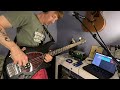 shedding bass licks with a looper