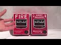 Fire Alarm Pull Station vs. Agent Release Pull Station! How Are They Alike? How Are They Different?