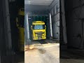 Satisfying video Truck DAF XG automatic machine washing