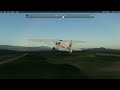 Goofy Piper Cub takeoff